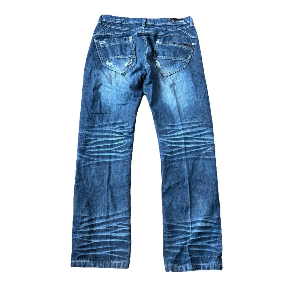 Vintage Y2K SP Collection By South Pole Black Jeans Mens 36x30 Skater 2000's